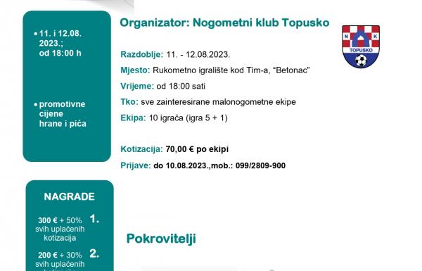 Ljetna liga "Topusko 2023."