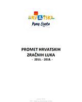 Preview of promet hrvatskih zračnih luka 2011-2018