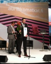 Direktor Predstavnstva  HTZ-a u Skandinaviji, Paul Sikic i direktor sajma Christer Haglund