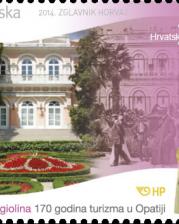 Postanska markica 170 godina turizma u Opatiji