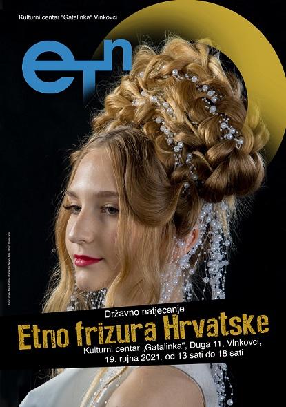 Gatalinka Etno frizura Hrvatske 2021.