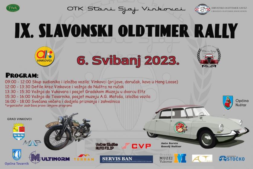TZ Vukovarsko-srijemske Oldtimer rally Vinkovci