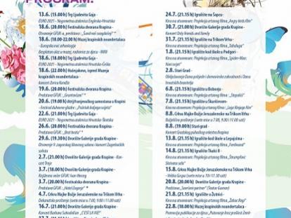 Arhiva TZG Krapina Ljeto u Krapini