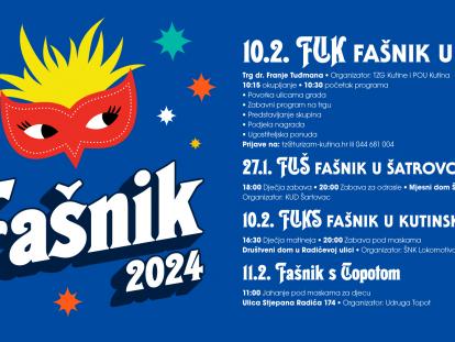 TZ grada Kutine Fašnik 2024